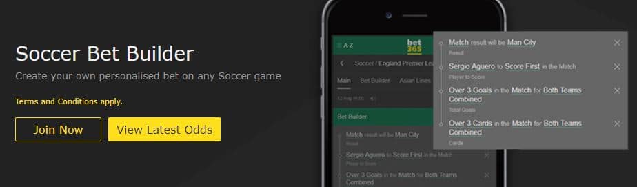 bet365 bet builder